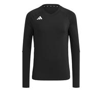 adidas Mujer Volleyball Hilo Long Sleeve Jersey Shirt, Black, M