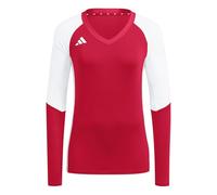 adidas Mujer Volleyball Quickset Long Sleeve Jersey Shirt, Team Power Red 2, L Tall