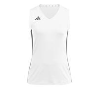 adidas Mujer Volleyball Quickset Sleeveless Jersey, White, XL