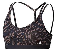 adidas Mujer Yoga Essentials Bajo impacto sujetadora deportivos, Black, XXL