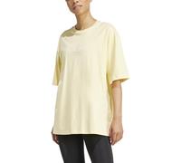 adidas Mujer Yoga Stay Balanced Graphic T-Shirt, Almost Yellow, M