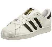 Adidas Mujer Zapatilla Superstar, Footwear White/Core Black/Footwear White, 39 1/3 EU