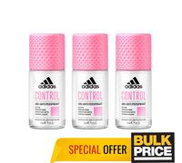 Adidas Mujeres Control Roll-on Desodorante 48H Sudor Ultra Protección 50ml Pa...