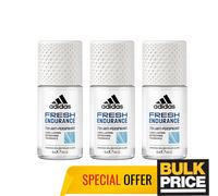 Adidas Mujeres Fresh Endurance Roll-On Desodorante 72H Control de Olores de S...