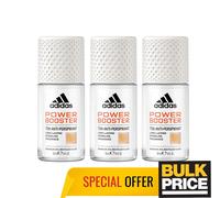 Adidas Mujeres Power Booster Roll-On Desodorante 72H Odour Sweat Control 50ml...
