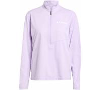 adidas Donna Terrex Multi Climacool Half Zip Long Sleeve, Powder Plum, S