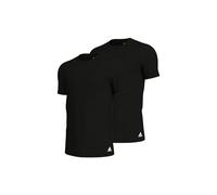 adidas Multipack Crew Neck T-Shirt (2 Unidades), Capa De Base Superior para Hombre, Negro, S