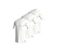 adidas Multipack Crew Neck T-Shirt (3 Unidades), Capa De Base Superior para Hombre, Blanco, M