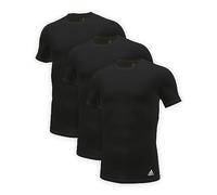 adidas Multipack Crew Neck T-Shirt (3 Unidades), Capa De Base Superior para Hombre, Negro, XL