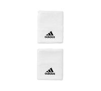 adidas - Muñequeras Infantiles (Talla S) Blanco Blanco/Negro Talla:Talla única