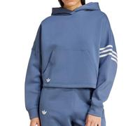 adidas Neucl - Sudadera con capucha para mujer, color azul, azul, S