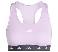 adidas Niñas AEROREADY Techfit Sports Bra, Bliss Lilac/Carbon/White, 9-10 Years