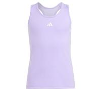 adidas Niñas AEROREADY Techfit Tank Top Kids, Bliss Lilac/White, 9-10 Years