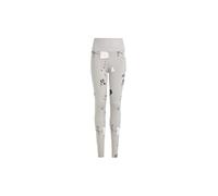 adidas Niñas Brand Love Leggings Kids, mgh solid grey/white/clear pink/black, 11-12 Years