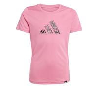 adidas Niñas Climacool Animal Training Slim Graphic T-Shirt Junior Girls, Pink Fusion, 7-8 Years