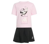 adidas Niñas Disney Minnie Mouse Set Track_Suit, clear pink/off white, 6-7 Years