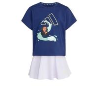 adidas Niñas Disney Sport Set Track_Suit, dark blue/Semi Frozen Lemon, 3-4 Years