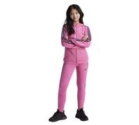 adidas Niñas Essentials 3-Stripes Cotton Tights, pulse magenta/black, 13-14 Years