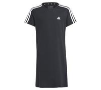 adidas Niñas Essentials 3-Stripes Dress, Black/White, 13-14 Years