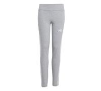 adidas Niñas ESSENTIALS 3 STRIPES LEGGINGS, medium grey heather/white, 14-15 Years