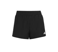 adidas Niñas Essentials AEROREADY 3-Stripes Shorts, Black/White, 9-10 Years