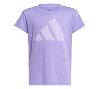 adidas Niñas Essentials Big Logo T-Shirt, Violet Fusion/White, 13-14 Years