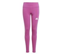 adidas Niñas Essentials Leggings, Semi Lucid Fuchsia/White, 13-14 Years