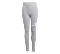 adidas Niñas Essentials Linear Logo Leggings, Medium Grey Heather/Clear Pink, 11-12 Years