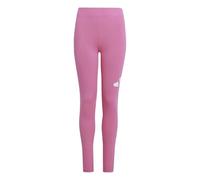 adidas Niñas Essentials Linear Logo Leggings, Pink Fusion/White, 13-14 Years