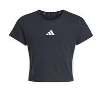 Adidas Camiseta Essentials Logo para niña Negra/Blanca 11-12 años