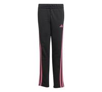 adidas Niñas Essentials Pants, Black/Pink Fusion, 11-12 Years