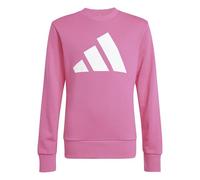 adidas Niñas Essentials Sweatshirt, Pink Fusion/White, 14-15 Years