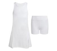 adidas Niñas Girls Club Tennis Climacool Dress, White, 14-15 Years