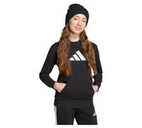 adidas Niñas Glam Graphic Hoodie Junior Sweatshirt, Black, 9-10 Years