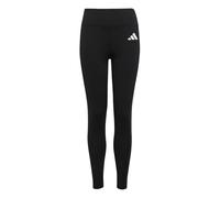 adidas Niñas Goto PZ Optime 7/8 Leggings, Black/White, 11-12 Years