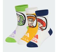 adidas Niñas Pixar Toy Story Socks Socks, orbit grey/off white/semi solar gold, 5-6 Years