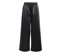 adidas Niñas Satin Wide Leg Pants, Black/Grey Six, 5-6 Years