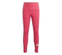 adidas Niñas Sport Seasonals Collegiate Typography Leggings Junior Girls Tights, power pink/white, 9-10 Years