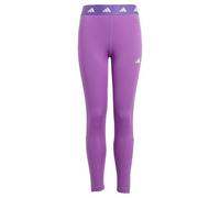 adidas Niñas TECHFIT 7/8 LEGGINGS, active purple/white, 14-15 Years