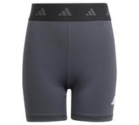 adidas Niñas Techfit AEROREADY Short Leggings Kids, carbon/bliss lilac/white, 13-14 Years