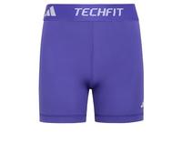 adidas Niñas Techfit Short Leggings Tights, Pure Purple/white, 9-10 Years