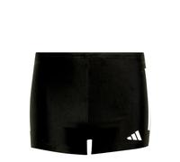 adidas Niños 3-Stripes Swim Boxers Kids, Black/White, 3-4 Years