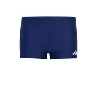 adidas Niños 3S Swim Boxer Kids Swimwear, Dark Blue/White, 12-13 Years