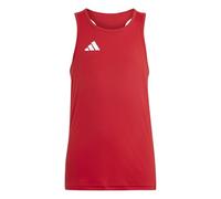 adidas Niños Adizero Team Singlet Kids Shirt, Team Power Red 2/White, 11-12 Years