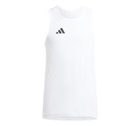 adidas Niños Adizero Team Singlet Kids Shirt, White/Black, 11-12 Years