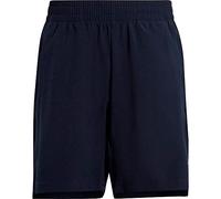 adidas Niños AEROREADY 3-Stripes Woven Shorts, Legend Ink / Reflective Silver, 11-12 Years