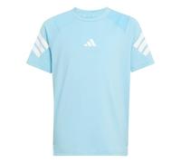 adidas Niños All Sports NXT tee, Bright Cyan/White, 11-12 Years