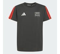 adidas Niños Audi Revolut Formula One Team DNA Shirt, Utility Black, 7-8 Years
