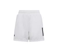 adidas Niños Club Tennis 3-Stripes Shorts, White, 9-10 Years