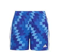 adidas Niños Football-Inspired Graphic Swim Kids Swimwear, Lucid Blue/White, 9-10 Years
